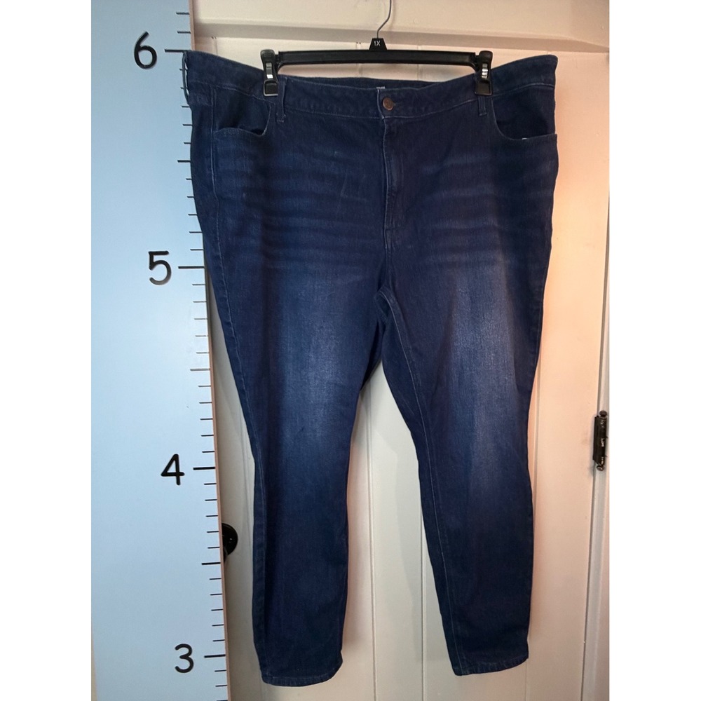 Old Navy Dark Blue Jeans High Rise WOW Super skinny 24 Denim Casual Stretchy